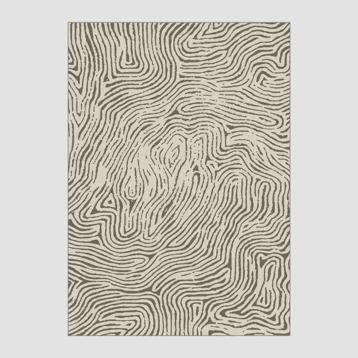 layered organic tension carpet