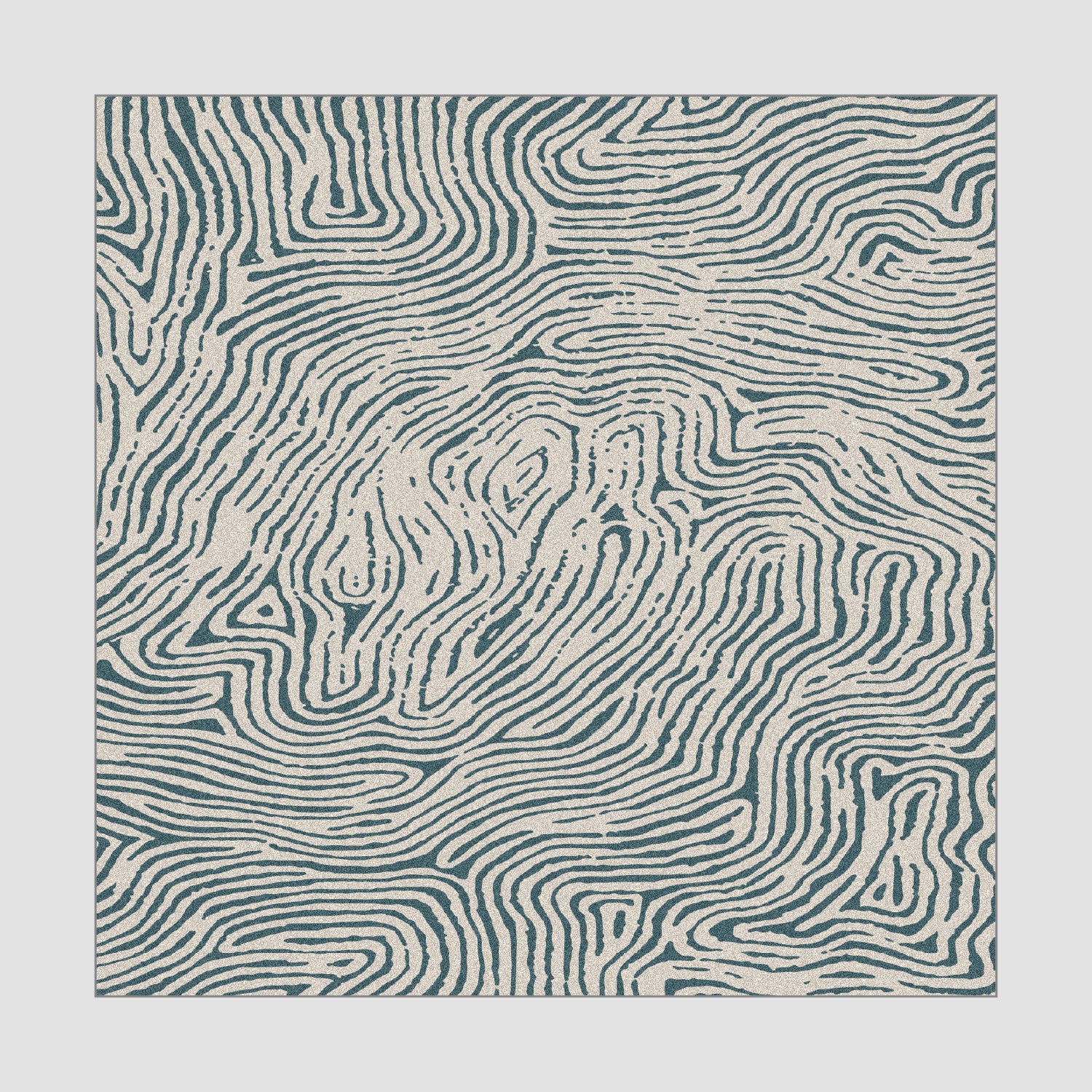layered organic tension carpet