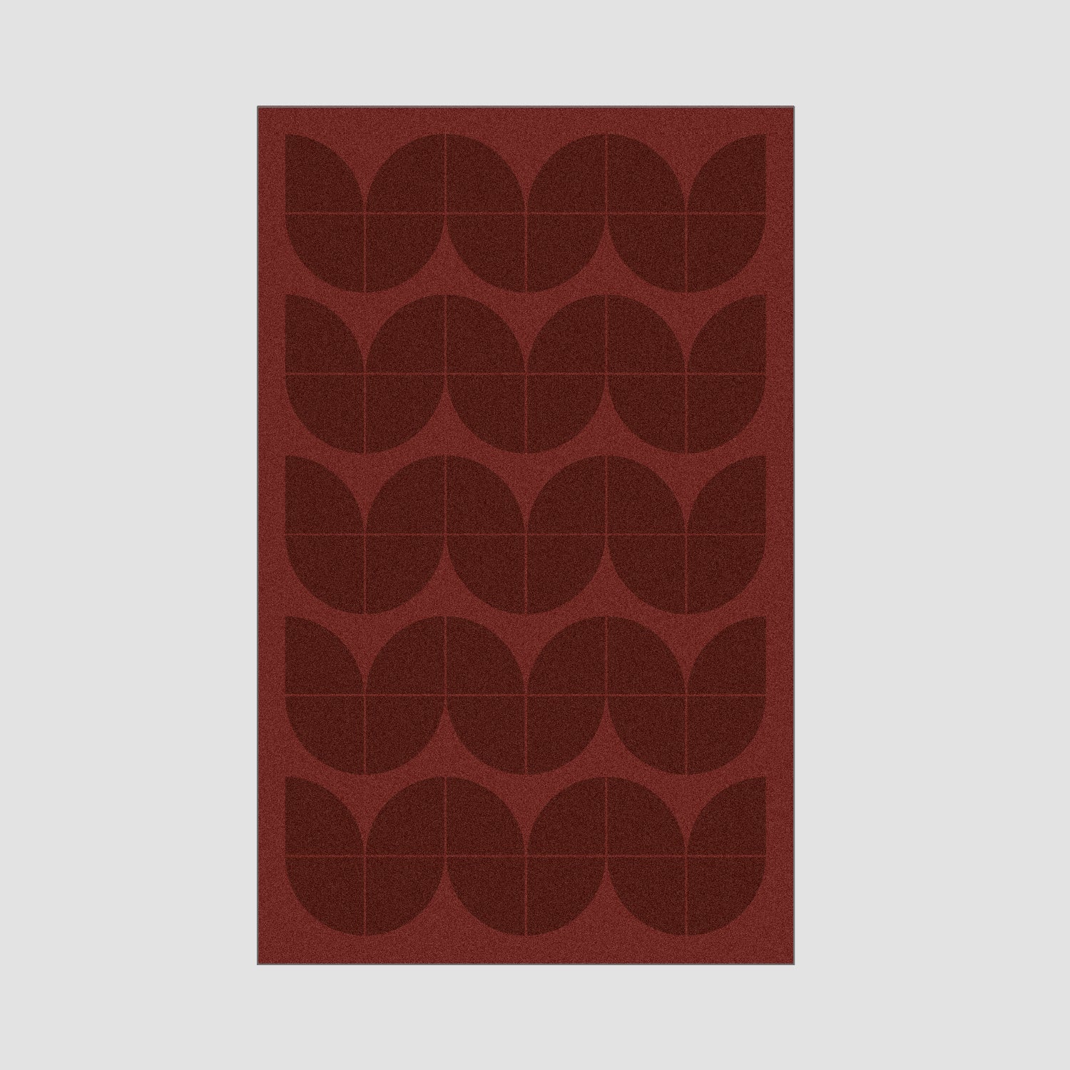 quarter circle carpet