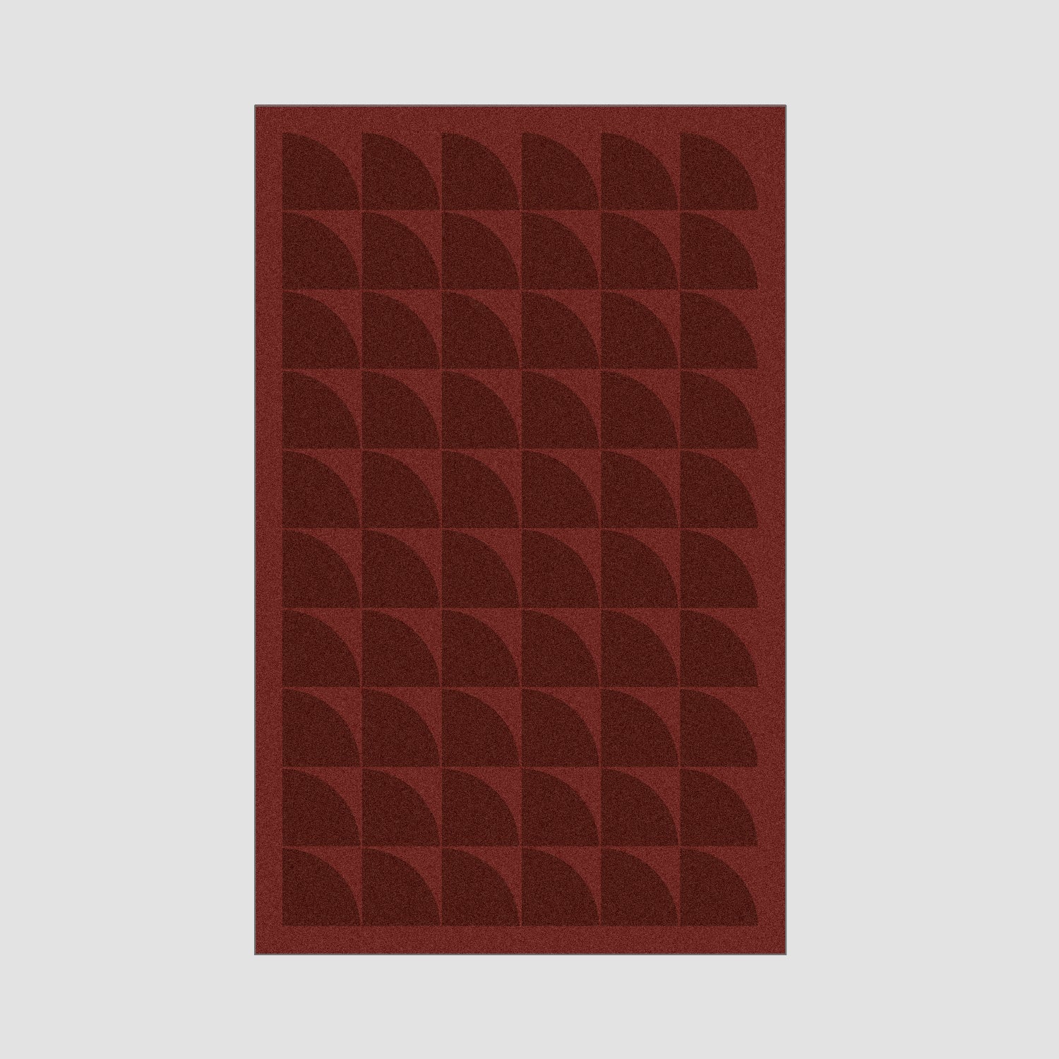 quarter circle carpet