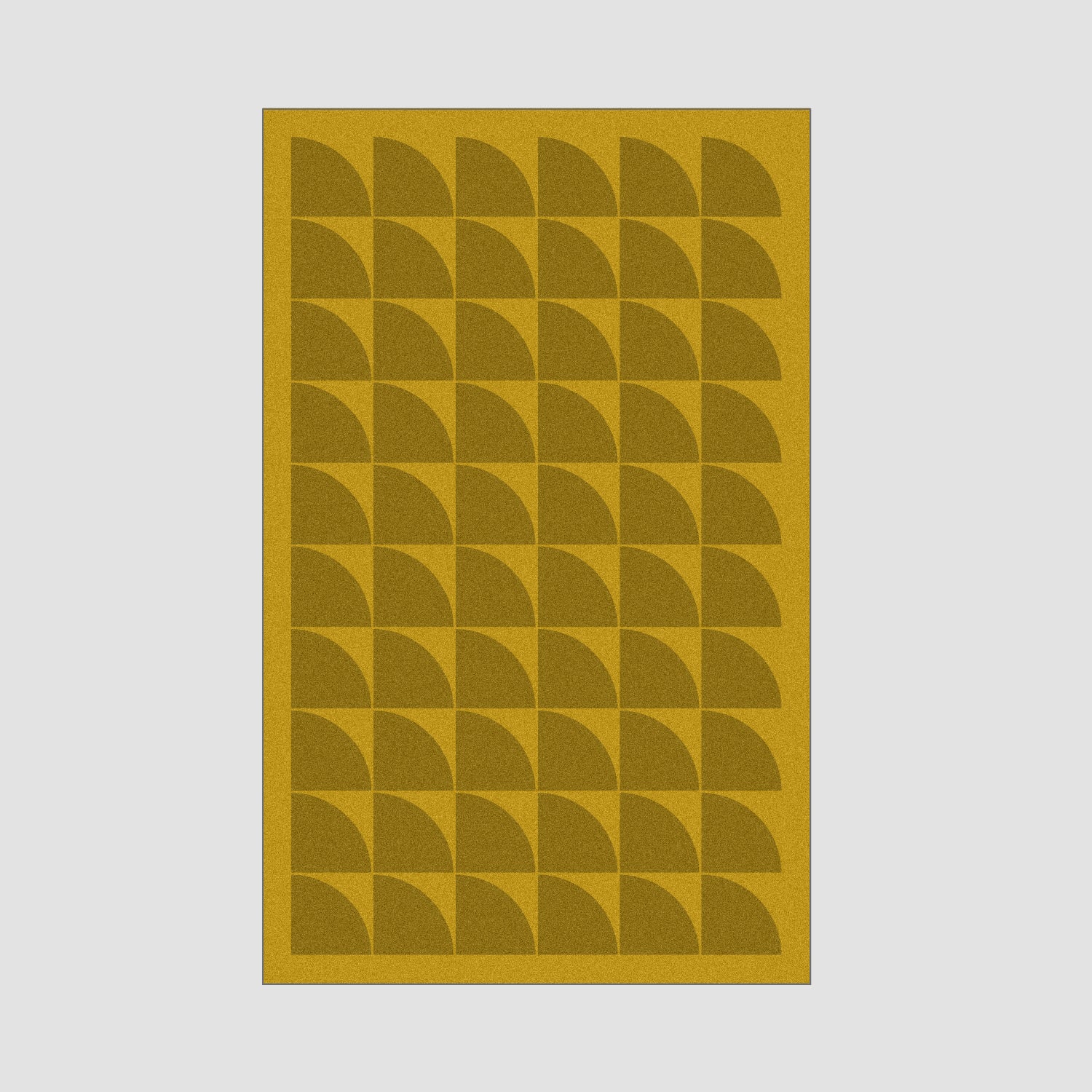 quarter circle carpet